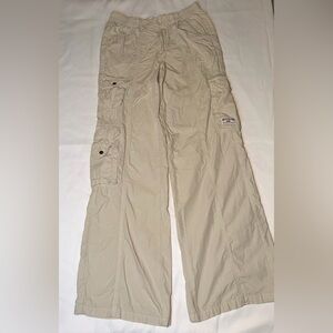 BDG Wide Leg Cargo Pants Y2K Khaki Utility XS